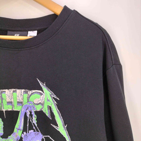 エイチアンドエム H&M レギュラーフィット プリントスウェットシャツ メンズ import:XL