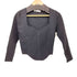 ザラ ZARA Cropped Knit Sweater レディース import:L
