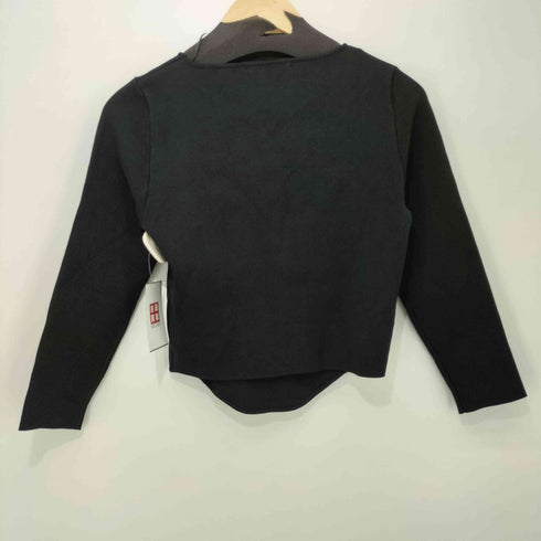 ザラ ZARA Cropped Knit Sweater レディース import:L
