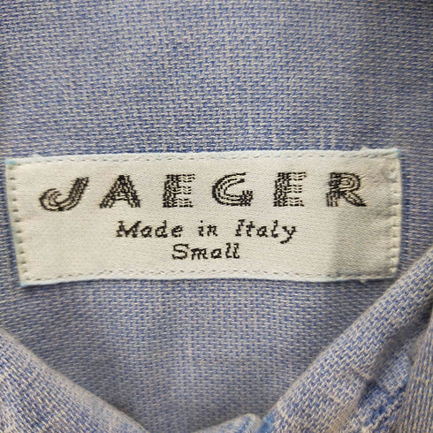 イエーガー JAEGER イタリア製 ショートスリーブ ボタンダウンシャツ メンズ import:S