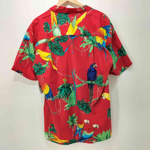 パラダイスファウンド PARADISE FOUND 80-90s ハワイ製 総柄アロハシャツ メンズ import:M