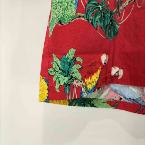 パラダイスファウンド PARADISE FOUND 80-90s ハワイ製 総柄アロハシャツ メンズ import:M