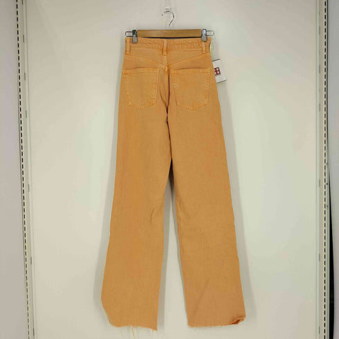 ザラ ZARA WIDE LEG JEANS ワイドレッグジーンズ デニムパンツ レディース USA:4