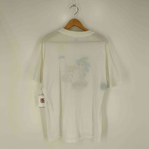 ヘインズ Hanes ©1993 USA製 シングルステッチ フロントキャラクタープリント クルーネックTシャツ メンズ import:XL