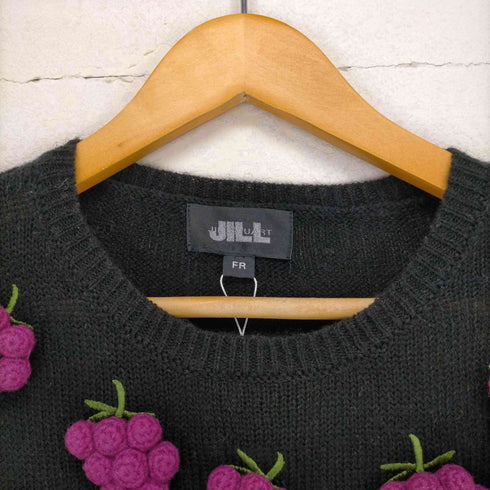 ジルスチュアート JILLSTUART フルーツポコポコロングニット レディース FR