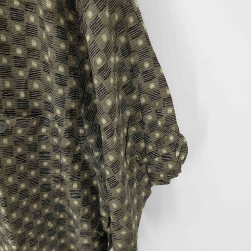 CHERESKIN 総柄半袖シャツ S/Sシャツ レーヨンシャツ メンズ