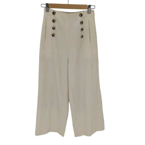 ジュエルチェンジズ Jewel Changes ハイウエスト ワイドタックパンツ セーラーパンツ レディース 38