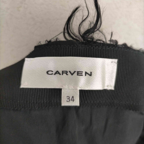 カルヴェン CARVEN シャギーレーヨンタイトスカート レディース 34