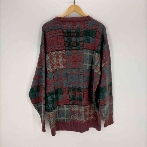チャップスラルフローレン CHAPS RALPH LAUREN 総柄クルーネックニット メンズ JPN:L