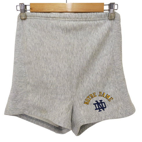チャンピオン Champion 80S トリコタグ REVERSE WEAVE Notre Dame カレッジプリント スウェット ショーツ メンズ MEDIUM