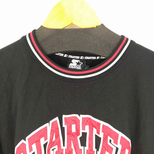 スターター STARTER リブライン バスケット半袖Tシャツ メンズ import:L