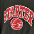 スターター STARTER リブライン バスケット半袖Tシャツ メンズ import:L