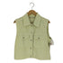 ザラ ZARA Solid Color Denim Vest ソリッドカラーデニムベスト レディース import:L