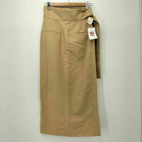 アンクレイヴ uncrave リネン混ラップスカート レディース JPN:0