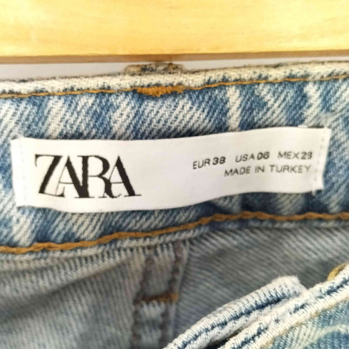 ザラ ZARA MOM FIT マムフィット テーパードデニムパンツ レディース USA:6