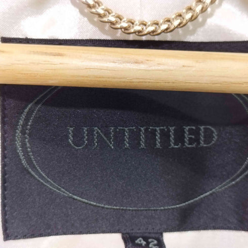 アンタイトル UNTITLED ツイードジャケット スカート セットアップ レディース 42