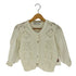 ザラ ZARA Combined Knitted Crew Neck Cardigan コンビニットクルーネックカーディガン レディース import:S