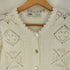 ザラ ZARA Combined Knitted Crew Neck Cardigan コンビニットクルーネックカーディガン レディース import:S