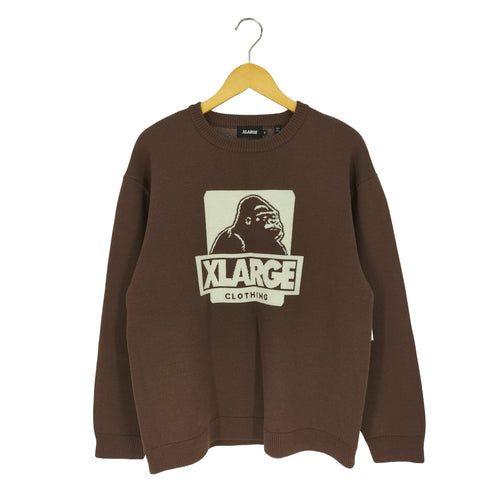 エクストララージ XLARGE OG Crewneck KNIT クルーネックニット メンズ import:M