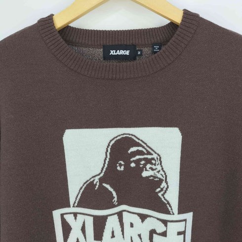 エクストララージ XLARGE OG Crewneck KNIT クルーネックニット メンズ import:M