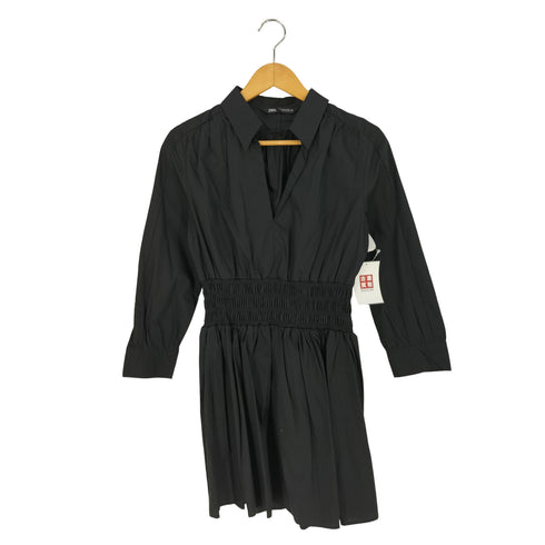 ザラ ZARA Poplin mini dress ポプリンミニドレス ワンピース レディース import:S