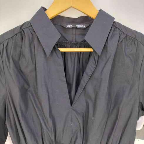 ザラ ZARA Poplin mini dress ポプリンミニドレス ワンピース レディース import:S