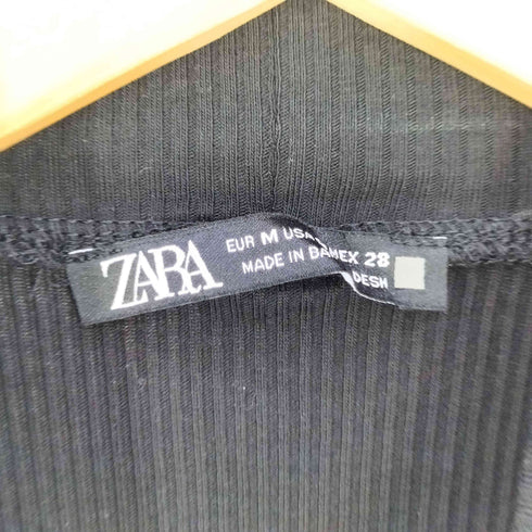 ザラ ZARA Ribbed Dress リブドレス ワンピース レディース import:M