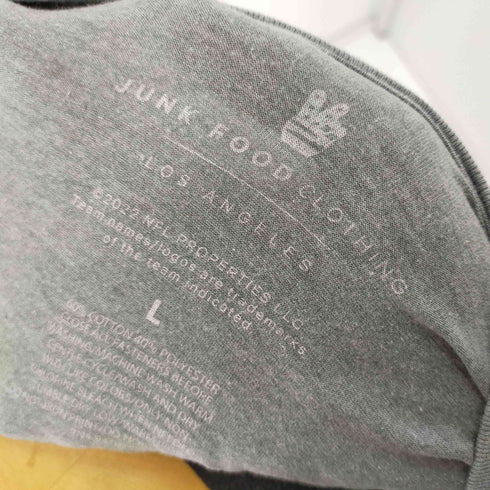 ジャンクフード JUNK FOOD アメフトTシャツ チームロゴ メンズ JPN:L
