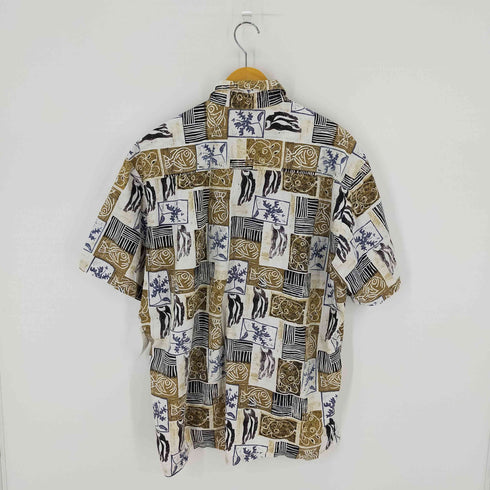 カハラ KAHALA コットンアロハシャツ SEA メンズ JPN:XL