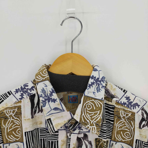 カハラ KAHALA コットンアロハシャツ SEA メンズ JPN:XL