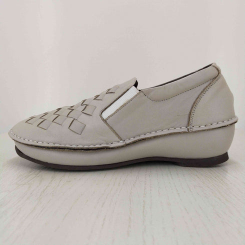 beau walk メッシュ デザイン スリッポン シューズ レディース 24