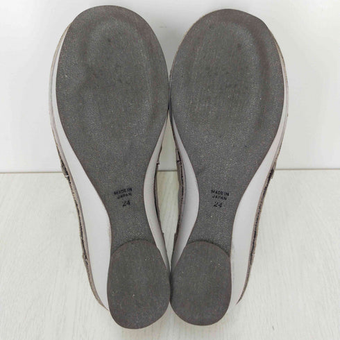 beau walk メッシュ デザイン スリッポン シューズ レディース 24