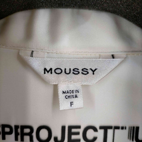 マウジー moussy PROJECT U PU DAYDREAM PILE シャツ レディース FREE