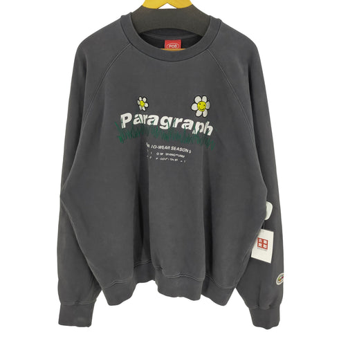 パラグラフ PARAGRAPH フラワーロゴスウェット メンズ