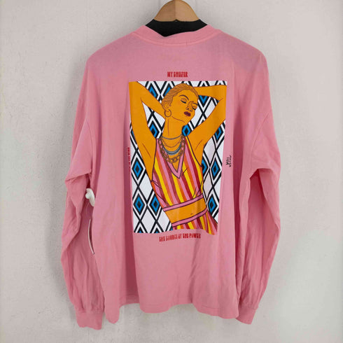 マウジー moussy PROJECT U PU BIW LONG Tシャツ レディース FREE