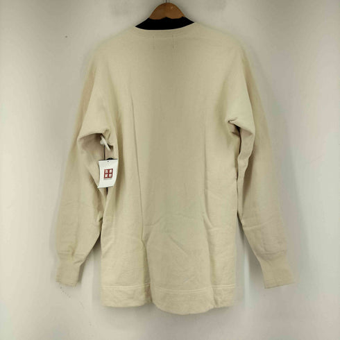 ナイジェルケーボン NIGEL CABOURN OX'ED SILVER SADDLER HENLEY NECK SHIRT メンズ 48