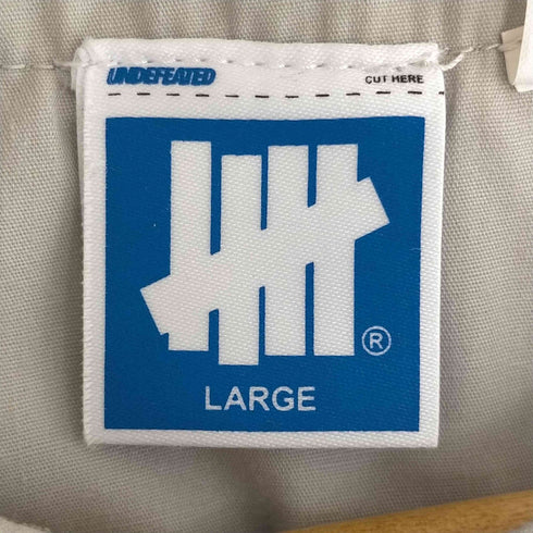 アンディフィーテッド UNDEFEATED ベースボールシャツ メンズ import:L