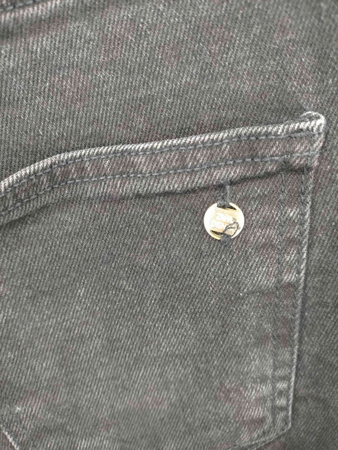 ザラ ZARA RHINESTONE BUTTONED FLARED JEANS レディース EUR:36