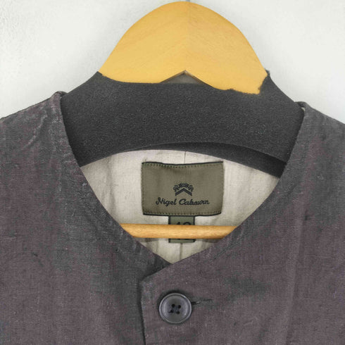 ナイジェルケーボン NIGEL CABOURN JERKIN VEST HEMP CANVAS メンズ 48