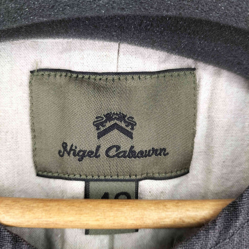 ナイジェルケーボン NIGEL CABOURN JERKIN VEST HEMP CANVAS メンズ 48