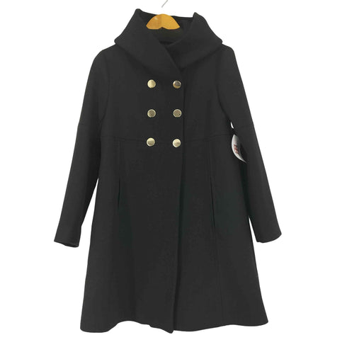 ザラ ZARA ラップカラーウールブレンドコート レディース import:M