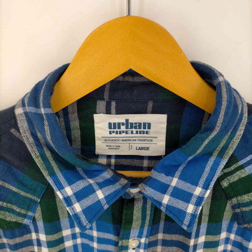 Urban PIPELINE ネルシャツ メンズ JPN:L
