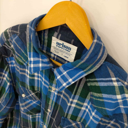 Urban PIPELINE ネルシャツ メンズ JPN:L