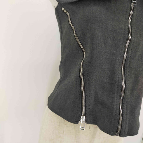 ザラ ZARA ジッパービスチェ べアトップ チューブトップ レディース import:S