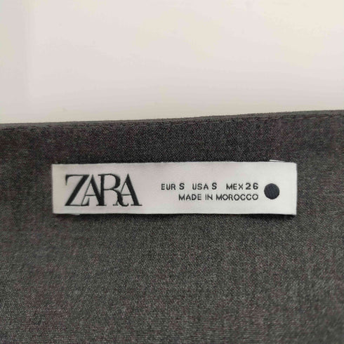 ザラ ZARA ジッパービスチェ べアトップ チューブトップ レディース import:S