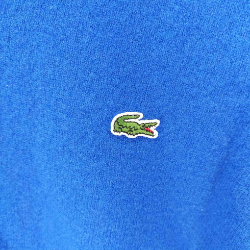 ラコステ LACOSTE リブラインVネックニット レディース JPN:2