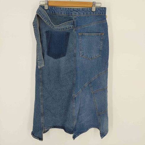 ザラ ZARA アシンメトリーデニムスカート レディース JPN:XS
