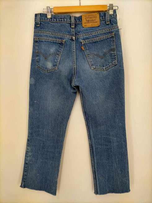 リーバイス Levis 90S USA製 517 ジップフライデニムパンツ ボタン裏575刻印 オレンジタブ 95年製 メンズ 31×34