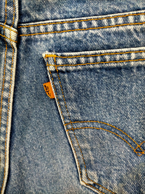 リーバイス Levis 90S USA製 517 ジップフライデニムパンツ ボタン裏575刻印 オレンジタブ 95年製 メンズ 31×34