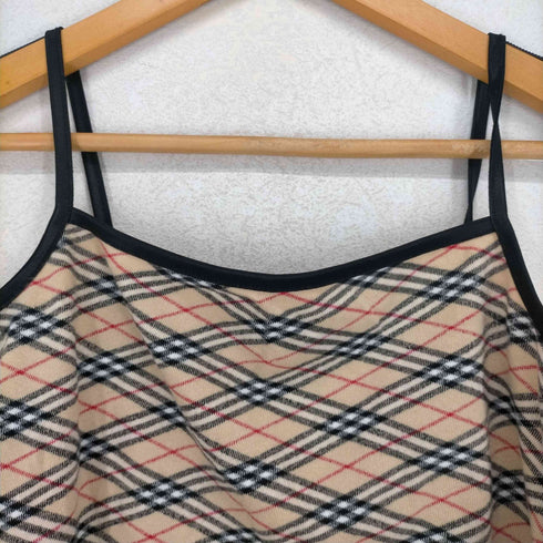 バーバリーバーバリーズロンドンブルーレーベル BURBERRY’S LONDON BLUE LABEL ノヴァチェック柄キャミソール レディース JPN:M